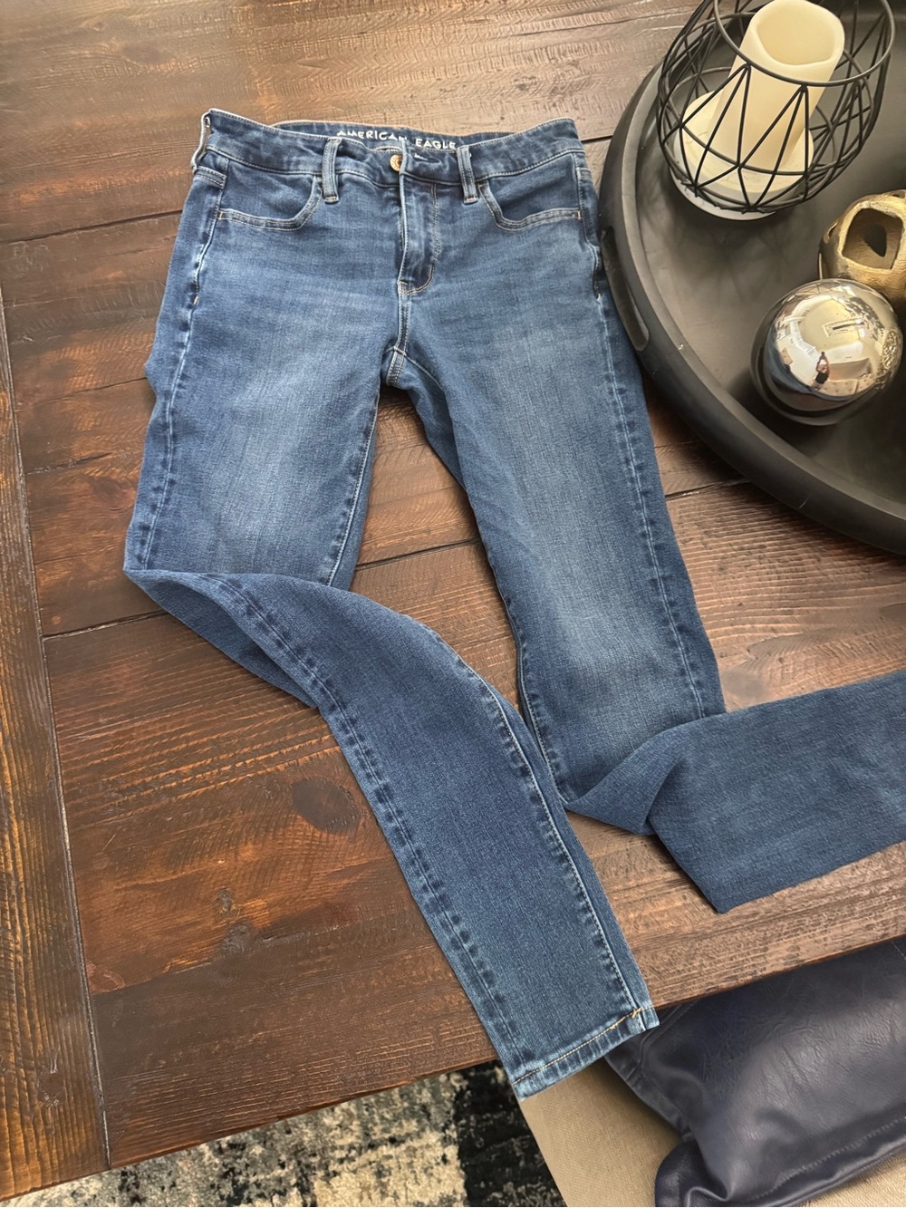 American Eagle Outfitters Medium Blue Skinny Jeans